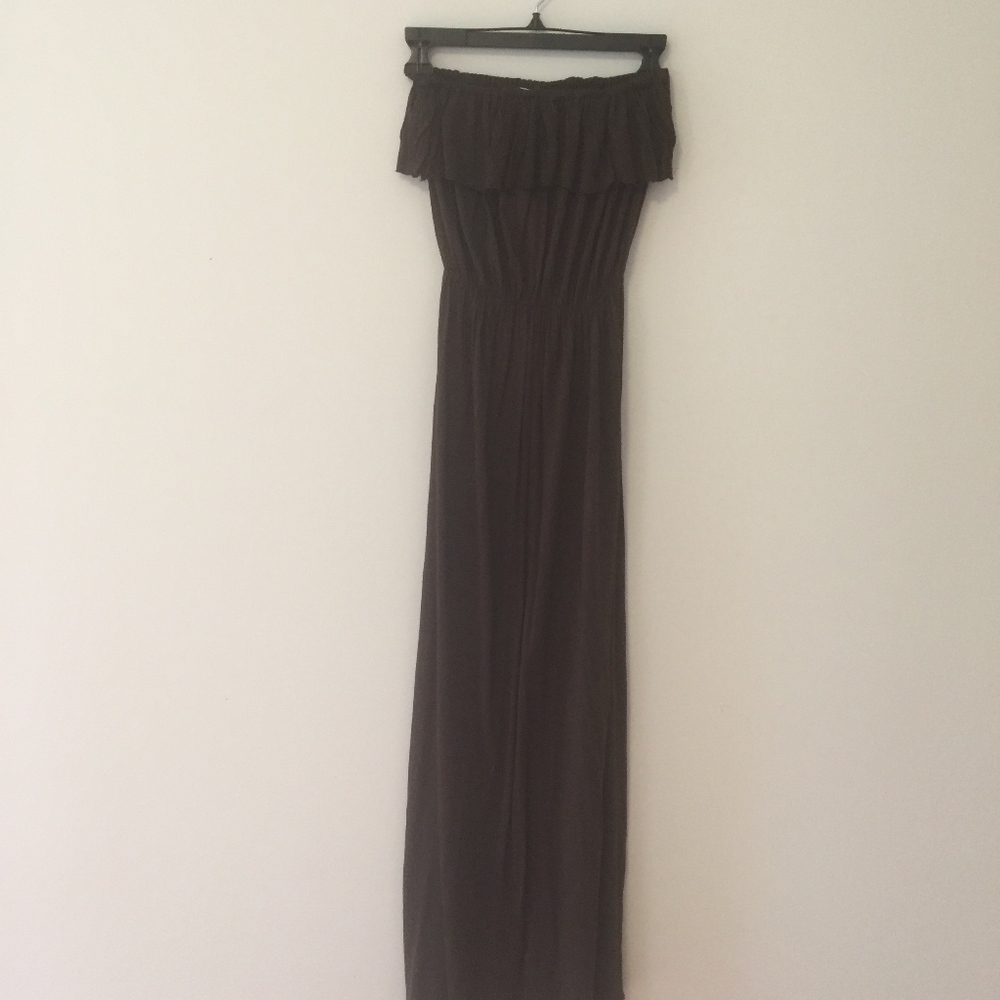 New Chocolate Brown Maxi Dress from Bali